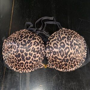 Victoria's Secret Very Sexy Push Up Leopard Print Bra